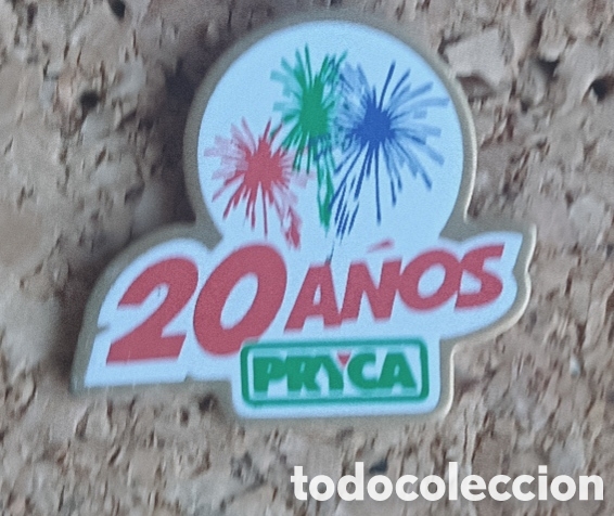 Pins de colecci&oacute;n: PIN 20 ANIVERSARIO PRYCA