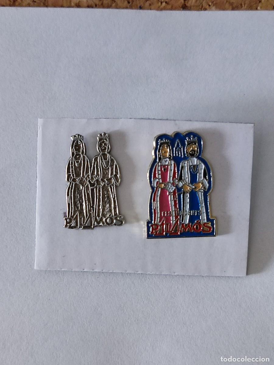 Pins e Spille di collezione: LOTE 2 PINS GEGANTS DE PALAMOS (GIRONA)