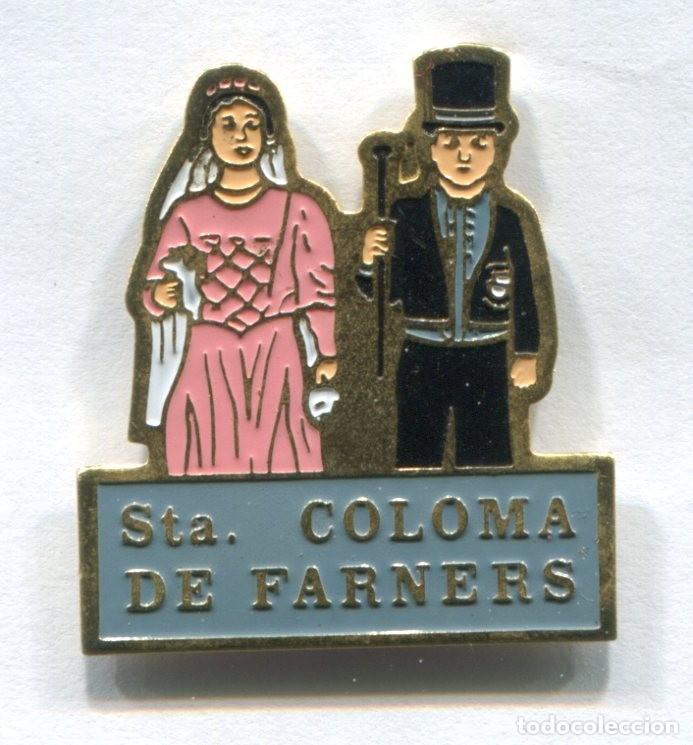 Collection pins: PIN GEGANTS DE SANTA COLOMA DE FARNERS (GIRONA)