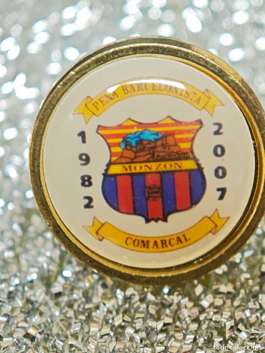 Pins de colecci&oacute;n: PIN PE&Ntilde;A BARCELONISTA DE MONZON 1982 20P7