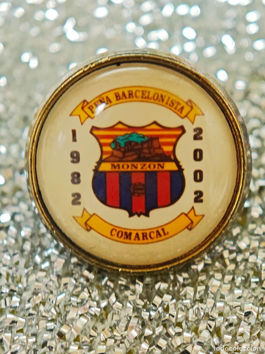 Pins de colecci&oacute;n: PIN PE&Ntilde;A BARCELONISTA DE MONZON 1982 2002