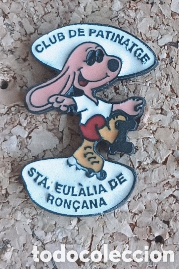 Pins de colecci&oacute;n: PIN CLUB DE PATINATGE STA. EULALIA DE RON&Ccedil;ANA