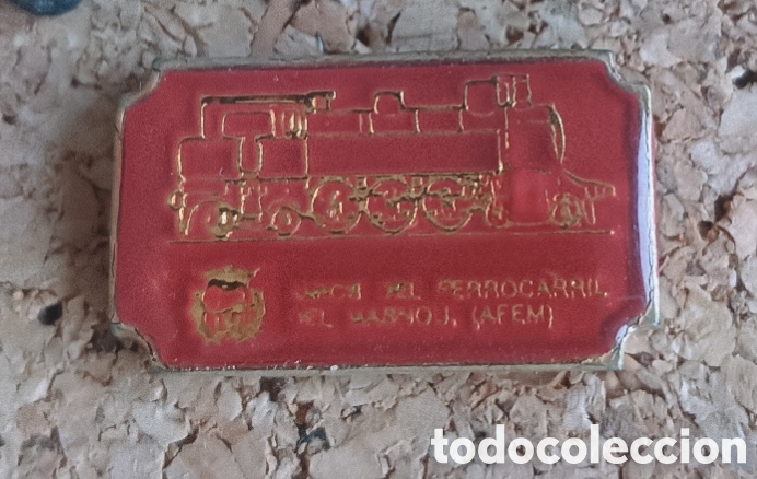 Pins de colecci&oacute;n: PIN AMICS DEL FERROCARRIL EL MASNOU (AFEM)