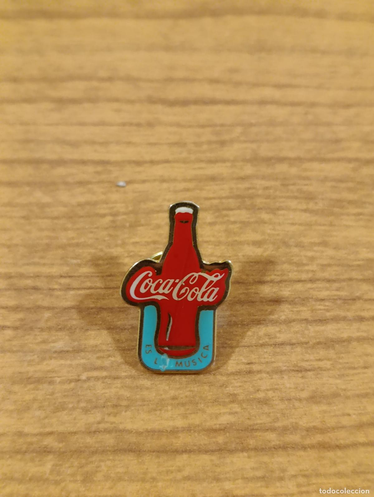 Pins de cole&ccedil;&atilde;o: PIN COCA COLA ES LA M&Uacute;SICA
