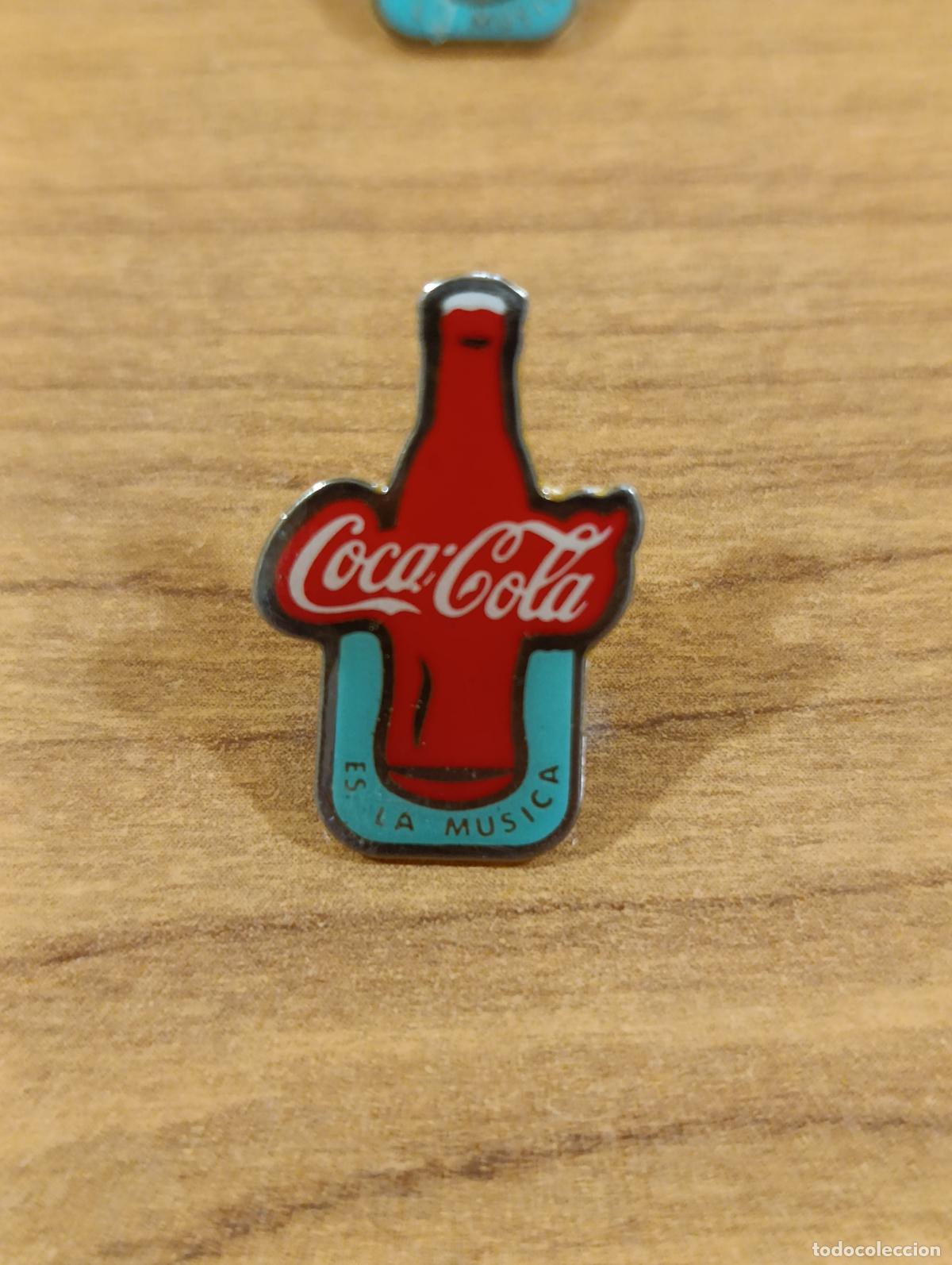 Pins de cole&ccedil;&atilde;o: PIN COCA COLA ES LA M&Uacute;SICA