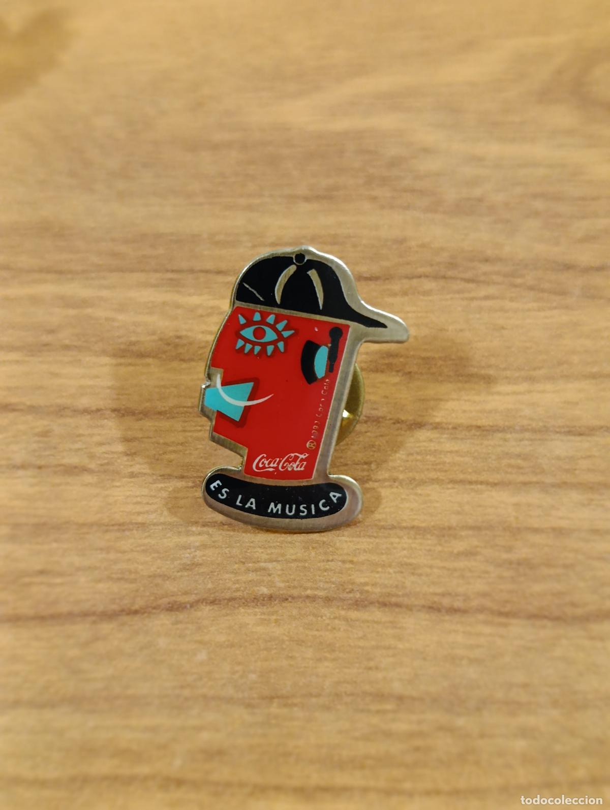 Pins de cole&ccedil;&atilde;o: PIN COCA COLA ES LA M&Uacute;SICA