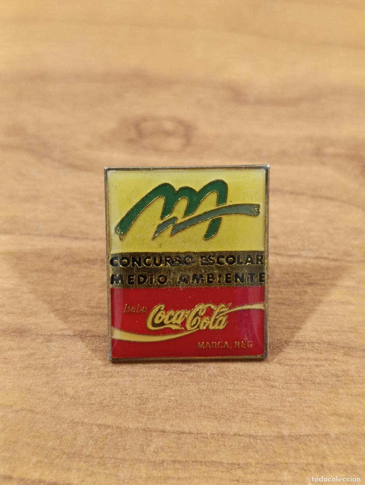 Pins de cole&ccedil;&atilde;o: PIN COCA COLA CONCURSO ESCOLAR MEDIO AMBIENTE
