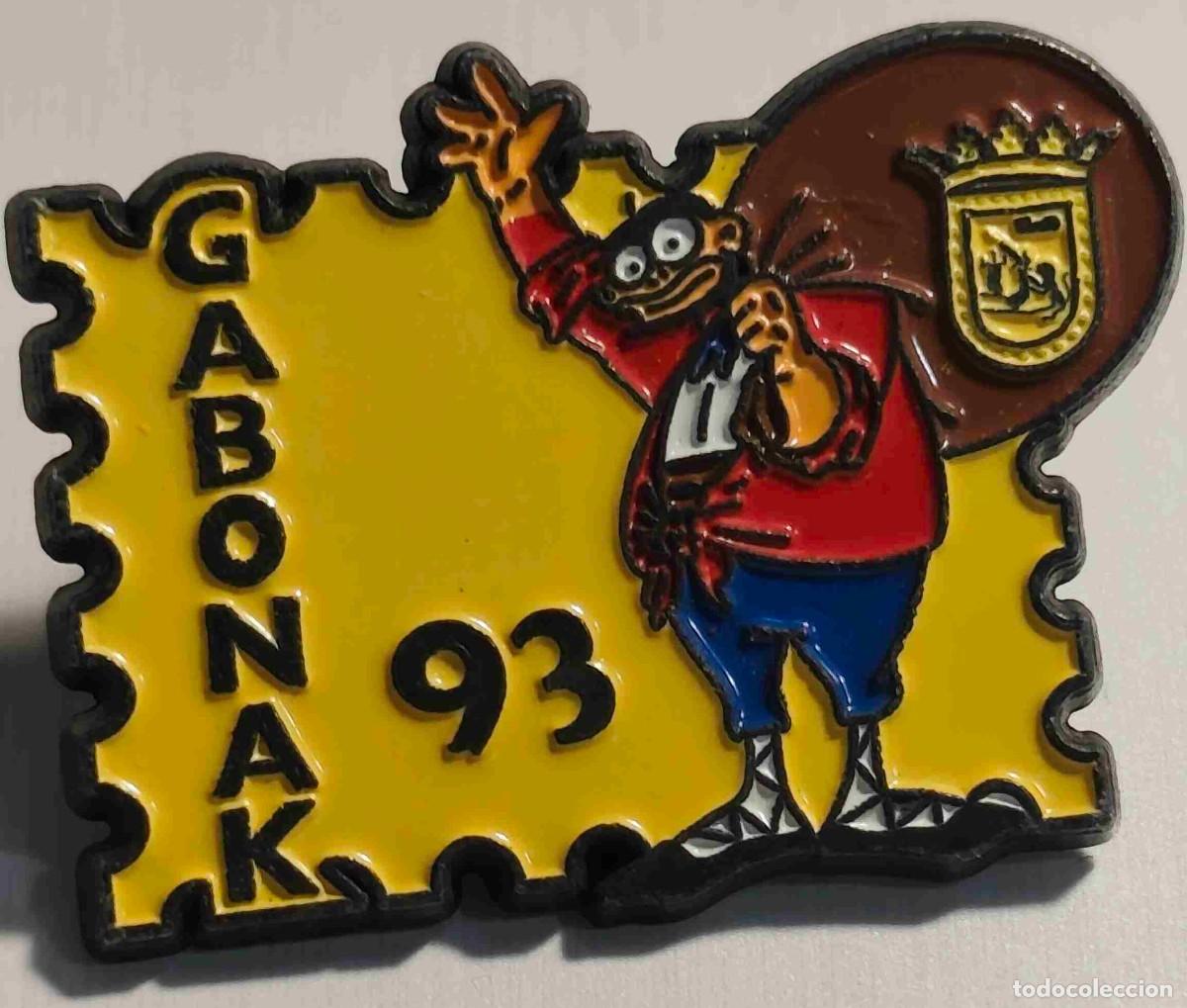 Pin's de collection: PIN GABONAK 93 - NAVIDADES 1993
