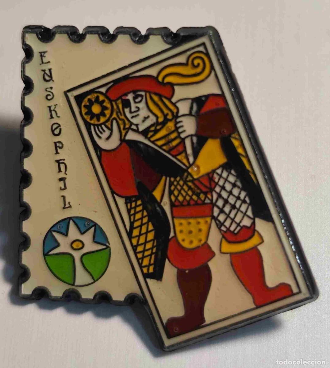 Pin's de collection: PIN - EUSKOPHIL - EXPOSICION FILATELICA