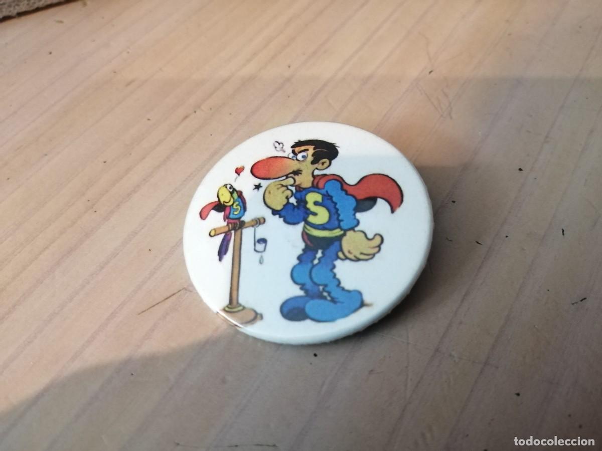 Pins de colecci&oacute;n: PINS 000 CHAPA S&Uacute;PER L&Oacute;PEZ SUPERLOPEZ H&Eacute;ROE ESPA&Ntilde;OL SUPERMAN CARICATURA PELICULA DIBUJOS ANIMADOS