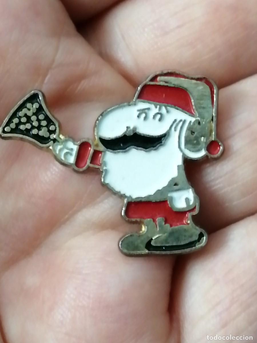 Pins de colecci&oacute;n: PINS 000 SNOOPY OFICIAL &copy;UFS DISFRAZADO PAP&Aacute; NOEL CARICATURA DIBUJOS ANIMADOS