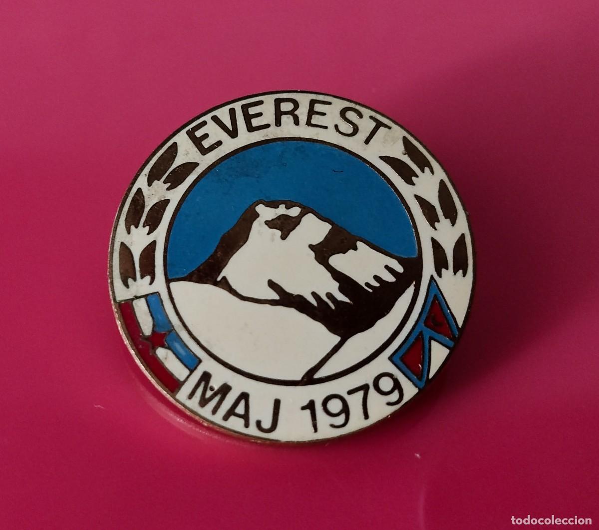 Pins de cole&ccedil;&atilde;o: 1979 EXPEDICION EVEREST PIN YUGOSLAVIA NEPAL ALPINISMO ESCALADA MONTA&Ntilde;ISMO KARAKORUM LHOTSE
