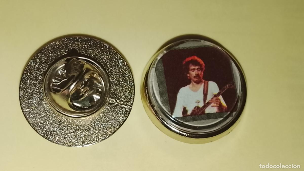 Pins de colecci&oacute;n: pin redondo metal - CANTATE O GRUPO - santana
