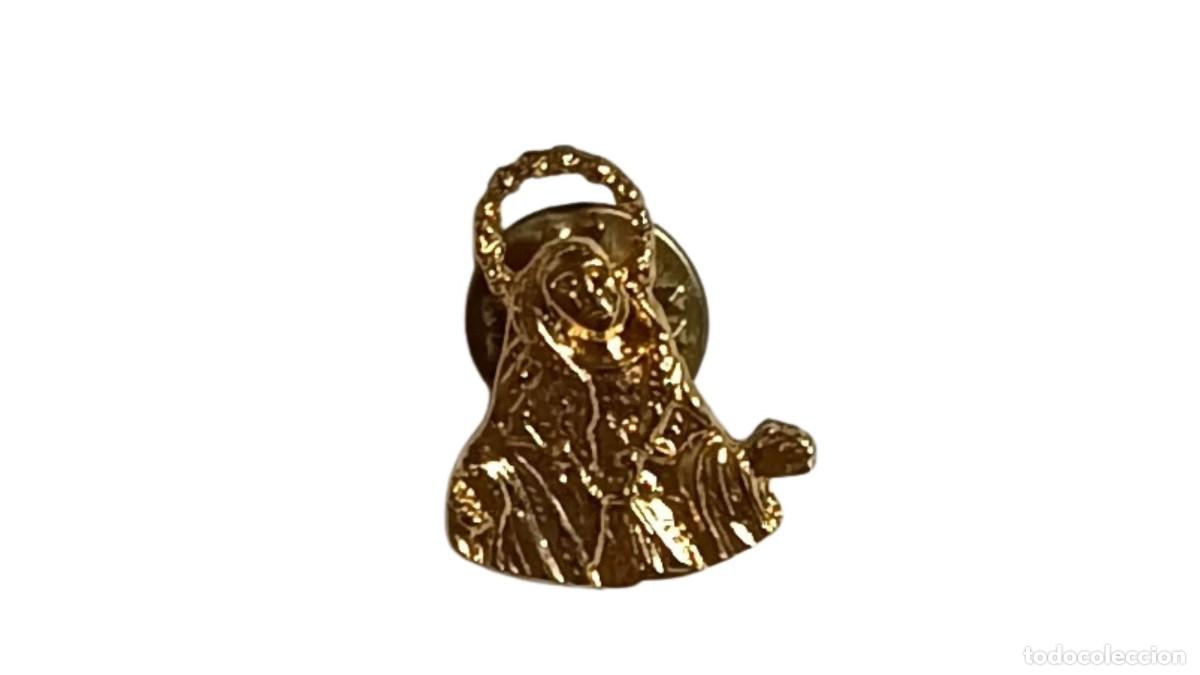 Pins de colecci&oacute;n: PIN VIRGEN CON EL NI&Ntilde;O - METAL DORADO EN RELIEVE - DEVOCI&Oacute;N MARIANA - SEMANA SANTA - VINTAGE A&Ntilde;OS 80