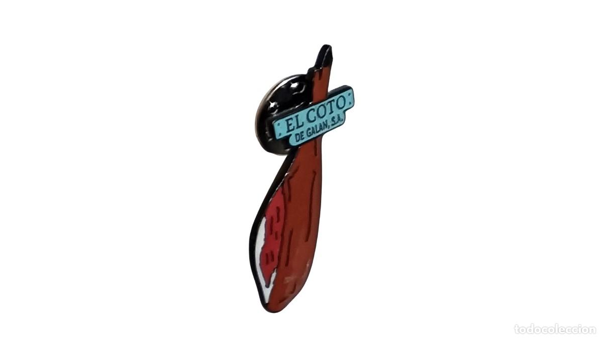 Pins de colecci&oacute;n: PIN PROMOCIONAL - JAM&Oacute;N IB&Eacute;RICO - EL COTO DE GAL&Aacute;N, S.A. - EXTREMADURA - A&Ntilde;OS 80/90 - RETRO