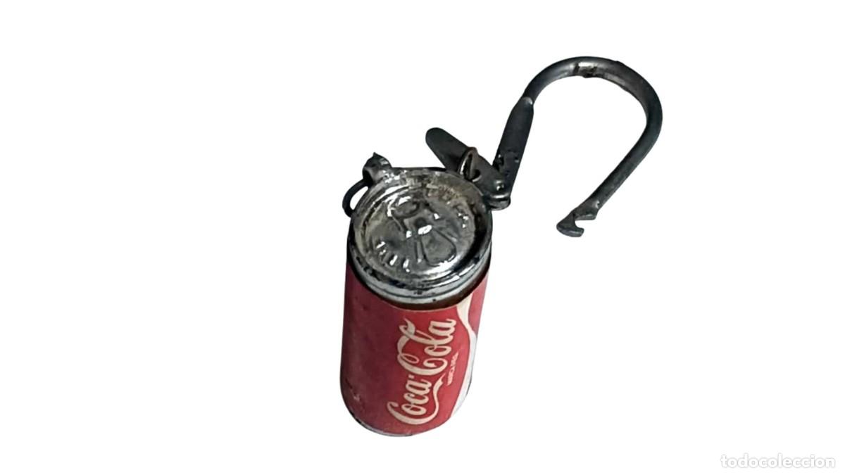 Pins de colecci&oacute;n: LLAVERO LATA DE COCA-COLA EN MINIATURA - METAL - A&Ntilde;OS 70/80 - RETRO