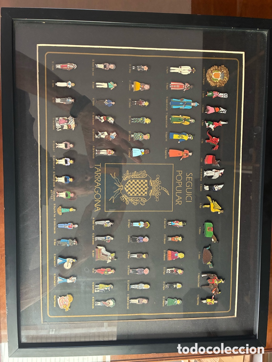 Pins de colecci&oacute;n: Colecci&oacute;n completa pins esmaltados Seguici Popular Tarragona &ndash; 62 figuras