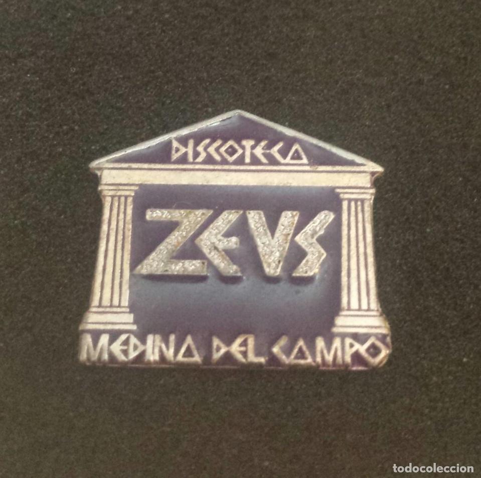 Pins de colecci&oacute;n: ANTIGUO PIN DISCOTECA ZEUS (MEDINA DEL CAMPO-VALLADOLID)