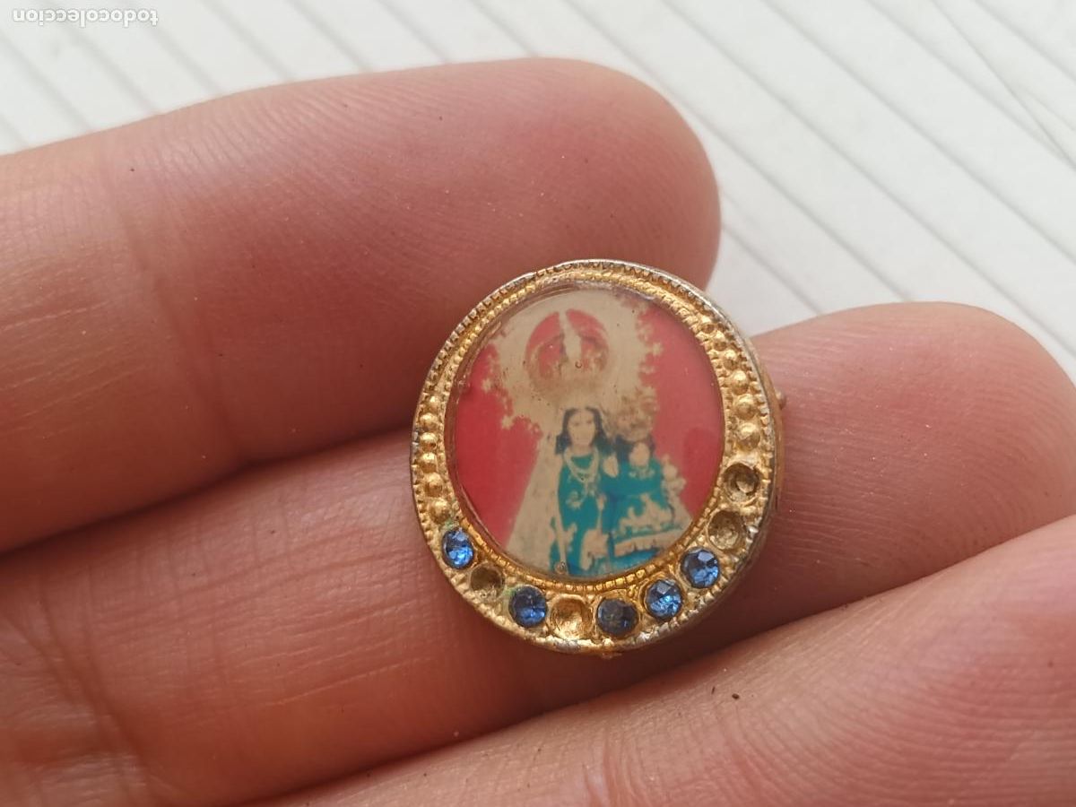 Pins de colecci&oacute;n: Virgen, insignia de imperdible - Foto 1