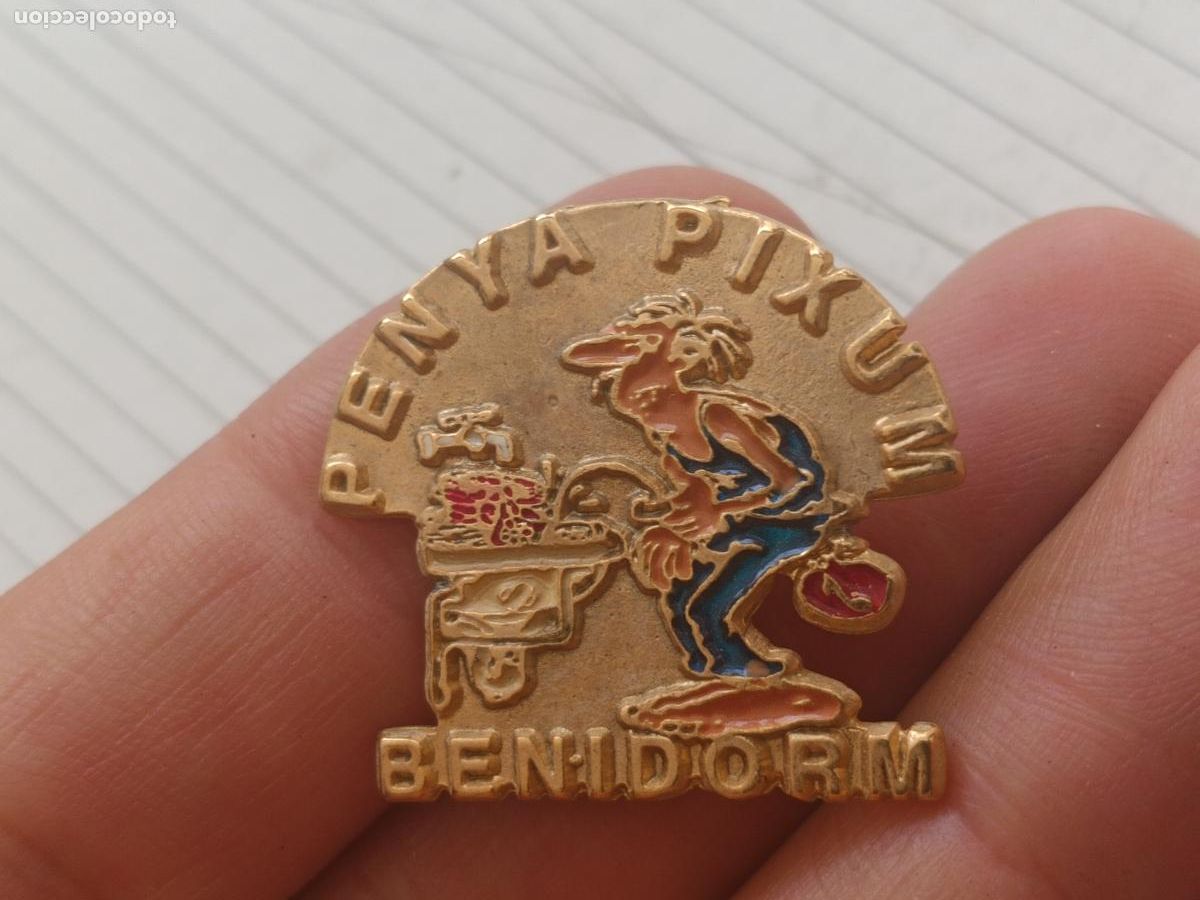 Pins de colecci&oacute;n: Insignia de penya Pixum, Benidorm