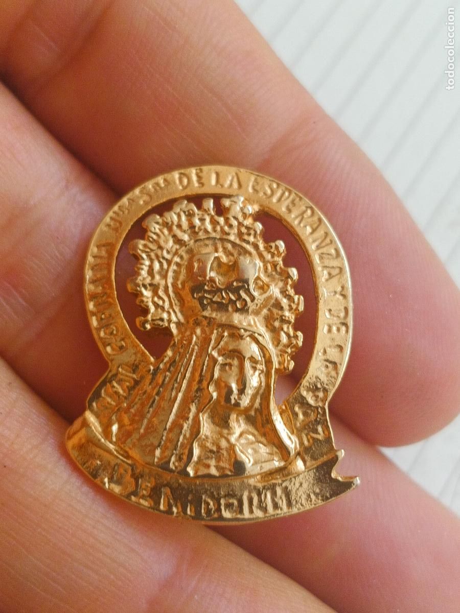 Pins de colecci&oacute;n: Insignia Cofrad&iacute;a Nuestra Se&ntilde;ora de la Esperanza, Benidorm, Alicante