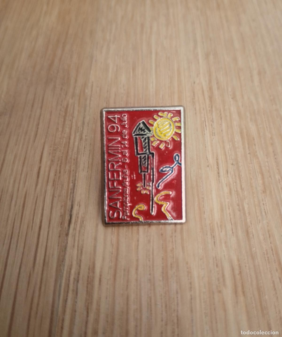 Collection pins: Pin San Ferm&iacute;n 1994. Pamplona. Navarra.