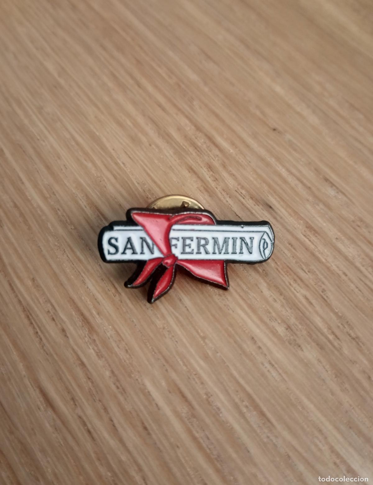 Collection pins: Pin San Ferm&iacute;n. Pamplona. Navarra.