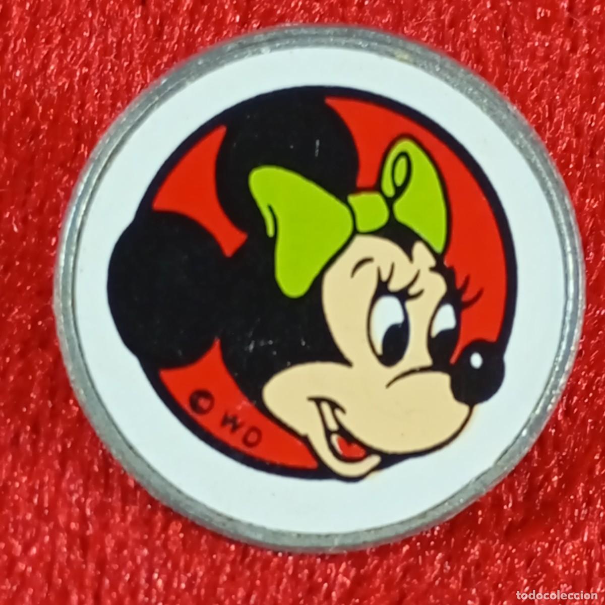 Pin's de collection: ANTIGUO PIN - MINNIE MOUSE - MICKEY MOUSE - VINTAGE - METAL ESMALTADO - WALT DISNEY - RARO / 510