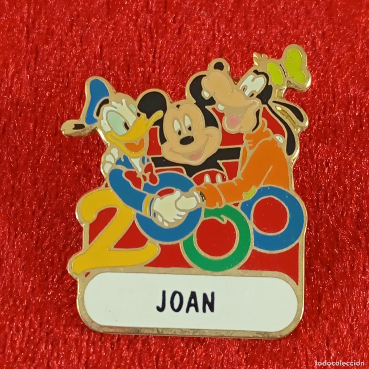 Pins de colecci&oacute;n: ANTIGUO PIN - PATO DONALD, MICKEY MOUSE Y GOOFY - MILENIO - 2000 - WALT DISNEY WORLD - RARO / 513