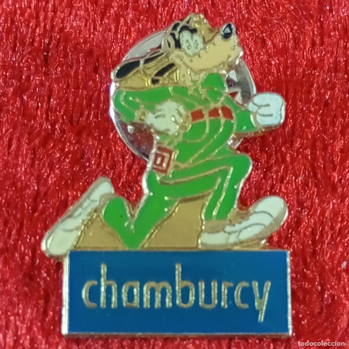 Pins de colecci&oacute;n: ANTIGUO PIN - GOOFY CORRIENDO - CHAMURCY - MICKEY MOUSE - VINTAGE - WALT DISNEY - RARO / 521