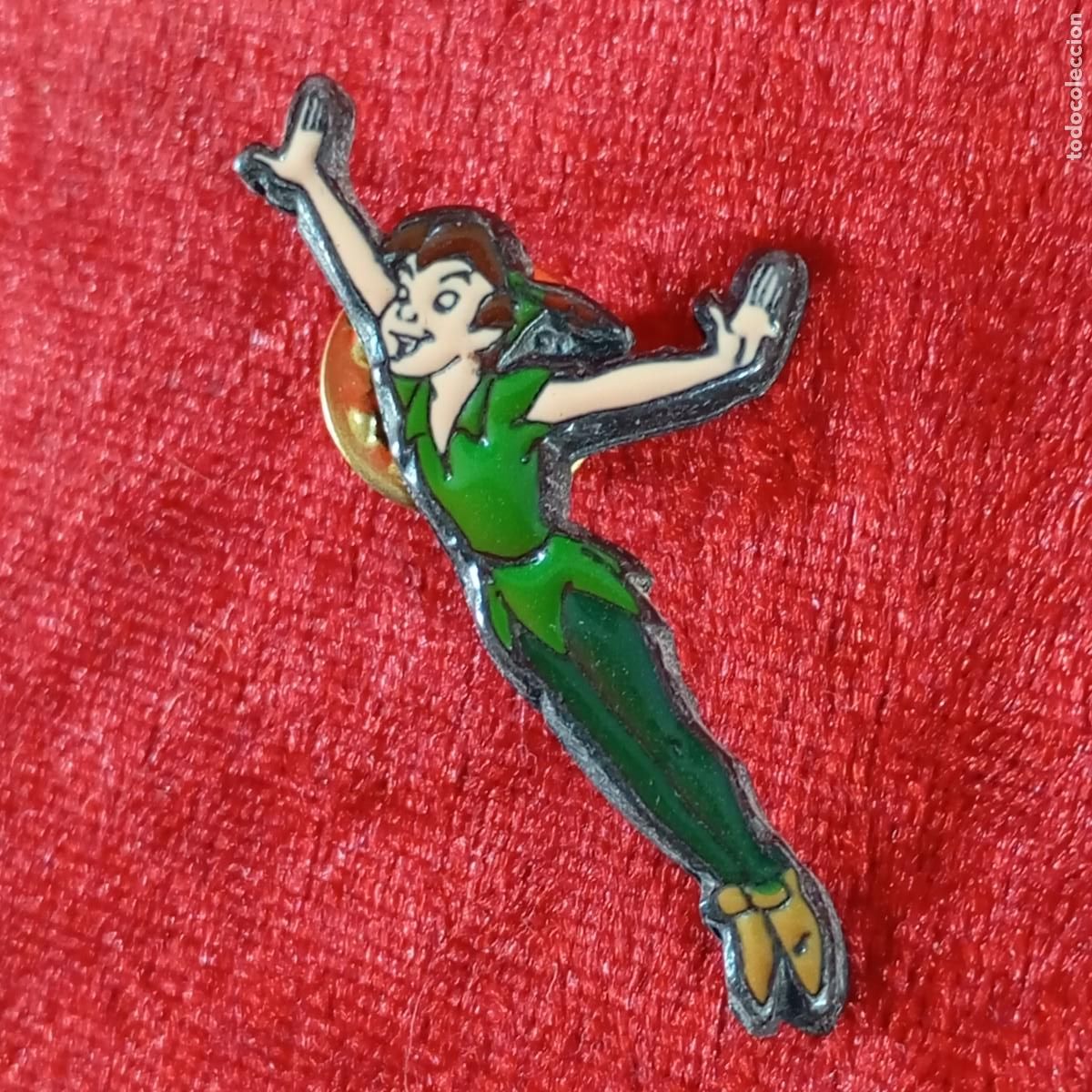 Pins de colecci&oacute;n: ANTIGUO PIN - PETER PAN - WALT DISNEY - BERTONI MILANO - DISE&Ntilde;O VINTAGE - RARO / 529
