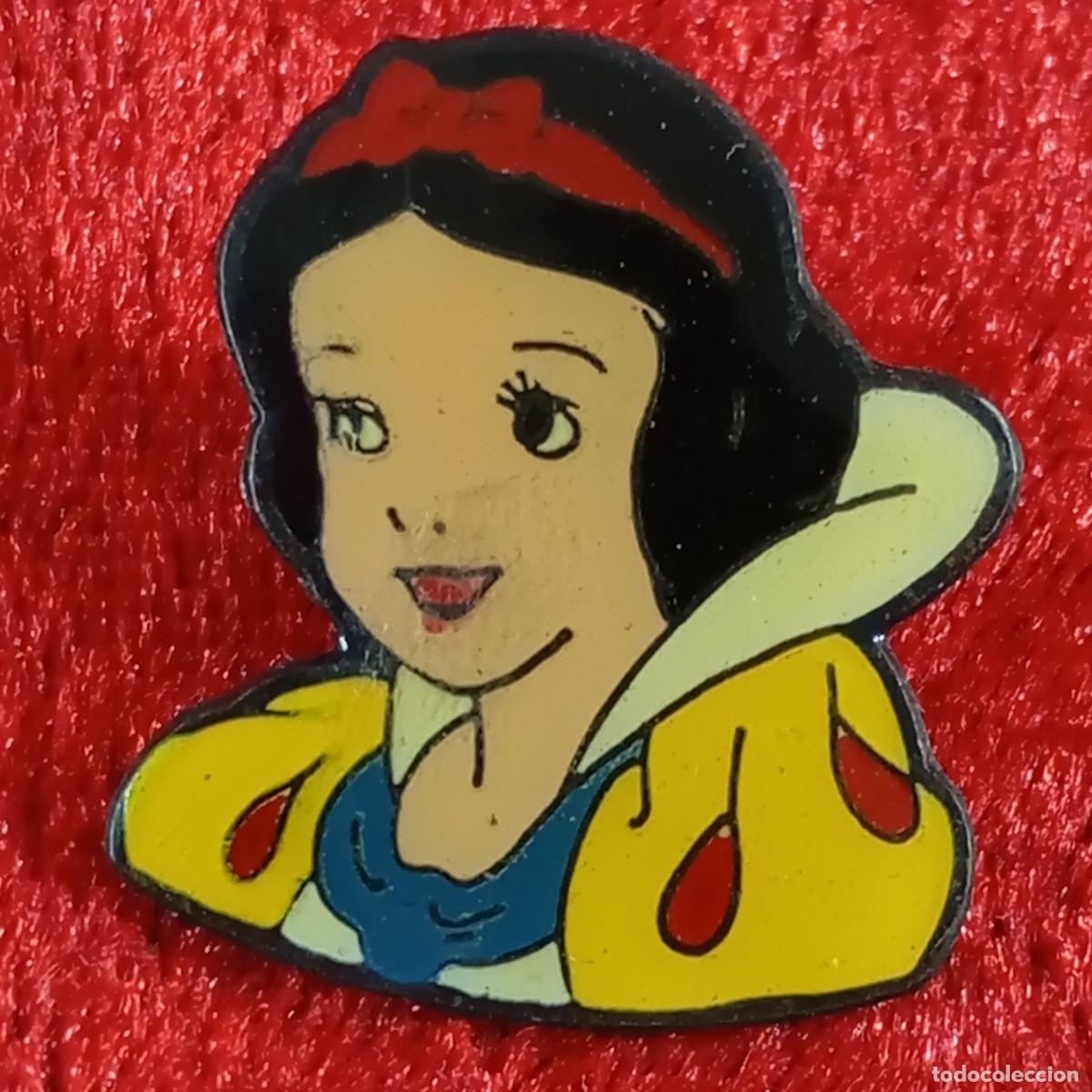 Pins de colecci&oacute;n: ANTIGUO PIN - ROSTRO BLANCANIEVES - BLANCANIEVES Y LOS SIETE ENANITOS - WALT DISNEY - RARO / 566