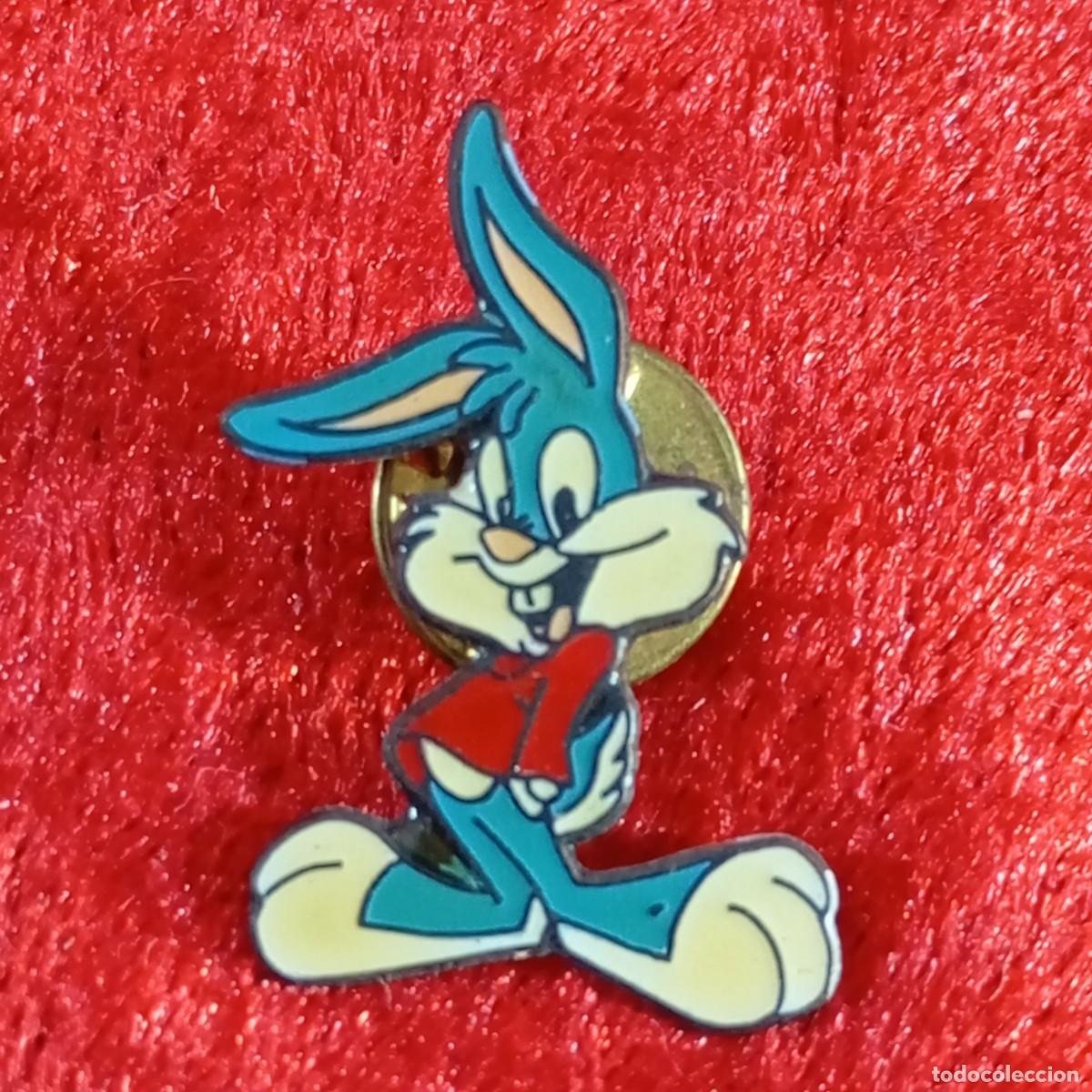 Pins de colecci&oacute;n: ANTIGUO PIN - BUSTER BUNNY - TINY TOONS - LOONEY TUNES - WARNER BROS - ESMALTADO - RARO / 596