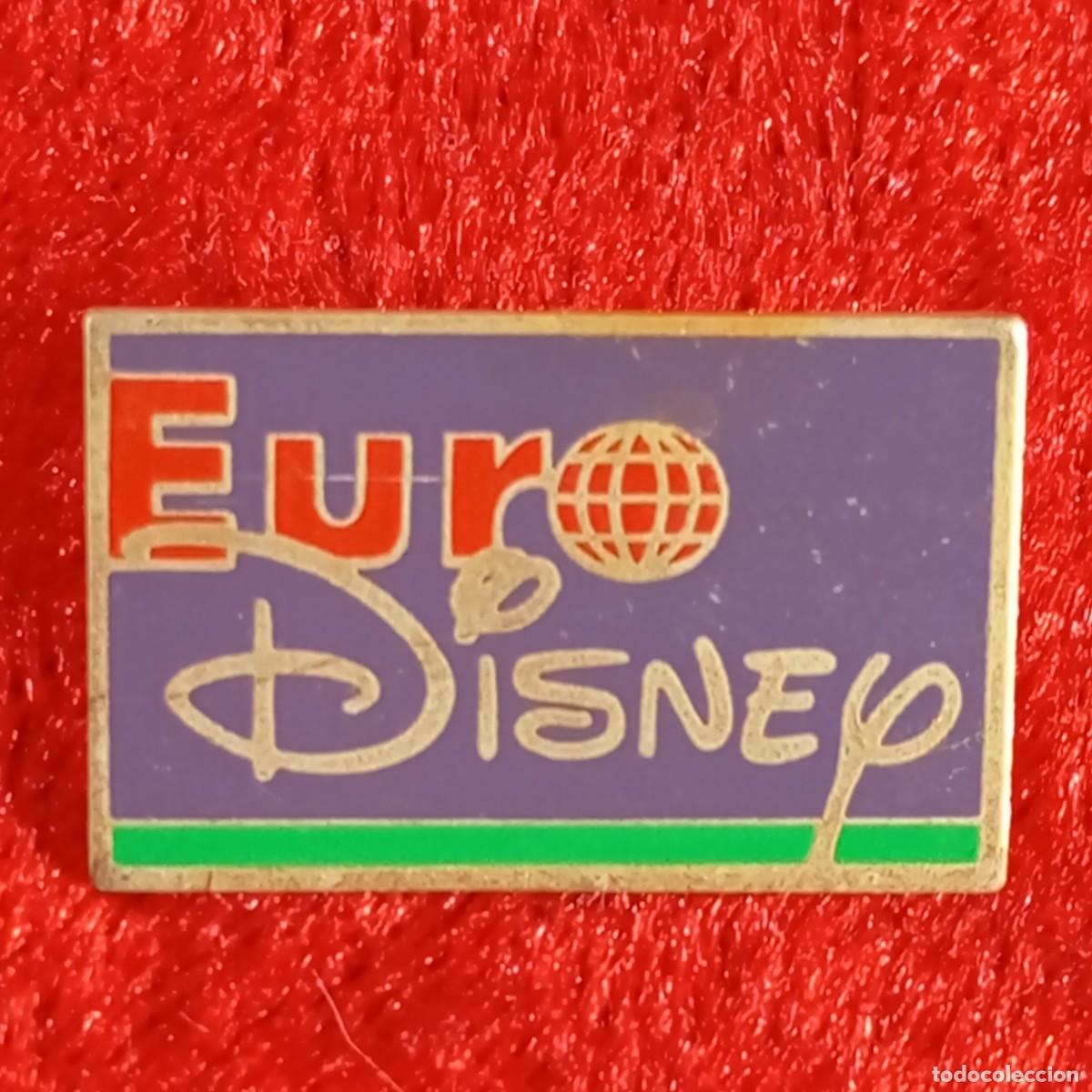 Pins de colecci&oacute;n: ANTIGUO PIN - EURO DISNEY - WALT DISNEY - ESMALTADO - RARO / 599