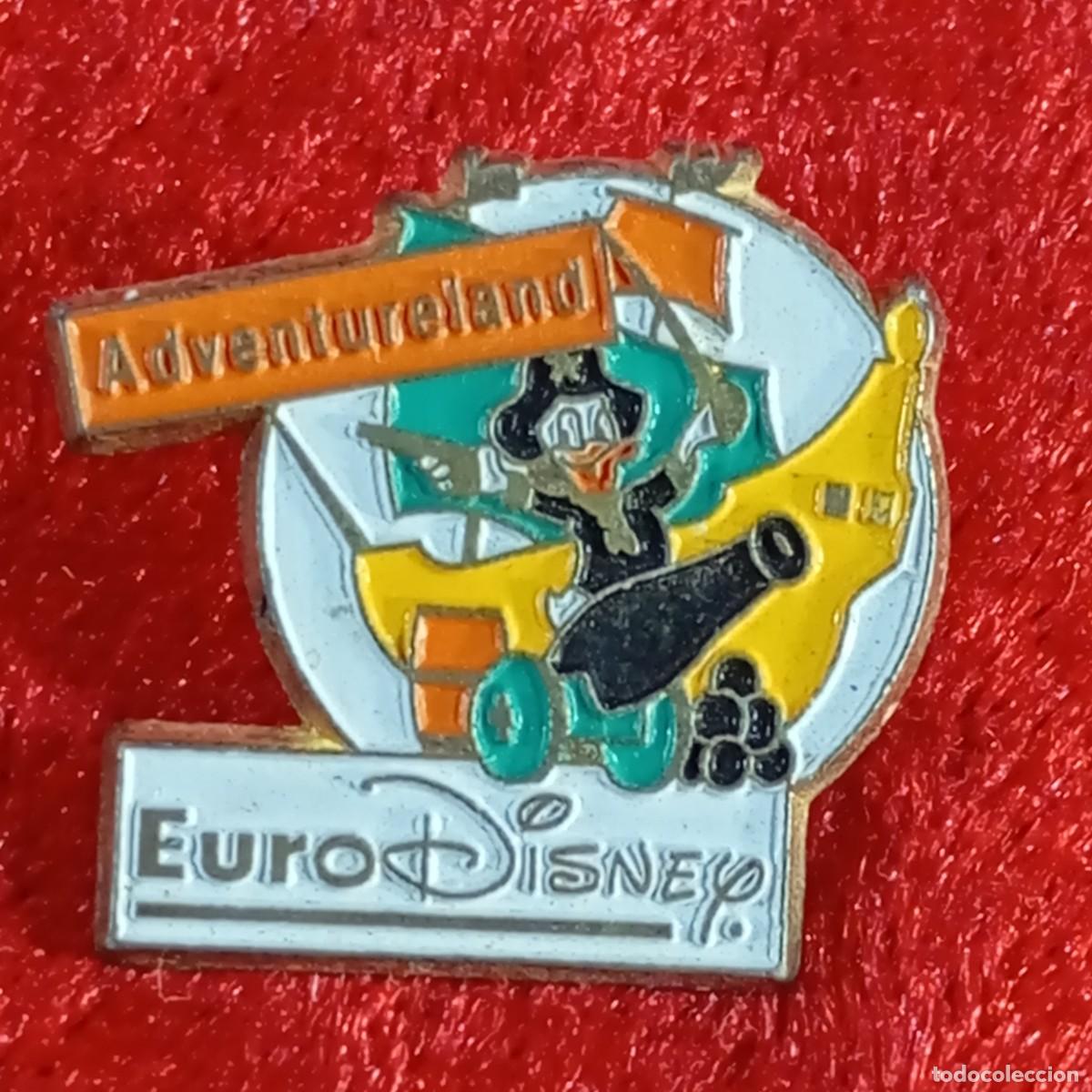 Pins de colecci&oacute;n: ANTIGUO PIN - PATO DONALD - ADVENTURELAND - EURO DISNEY - WALT DISNEY - ESMALTADO - RARO / 601