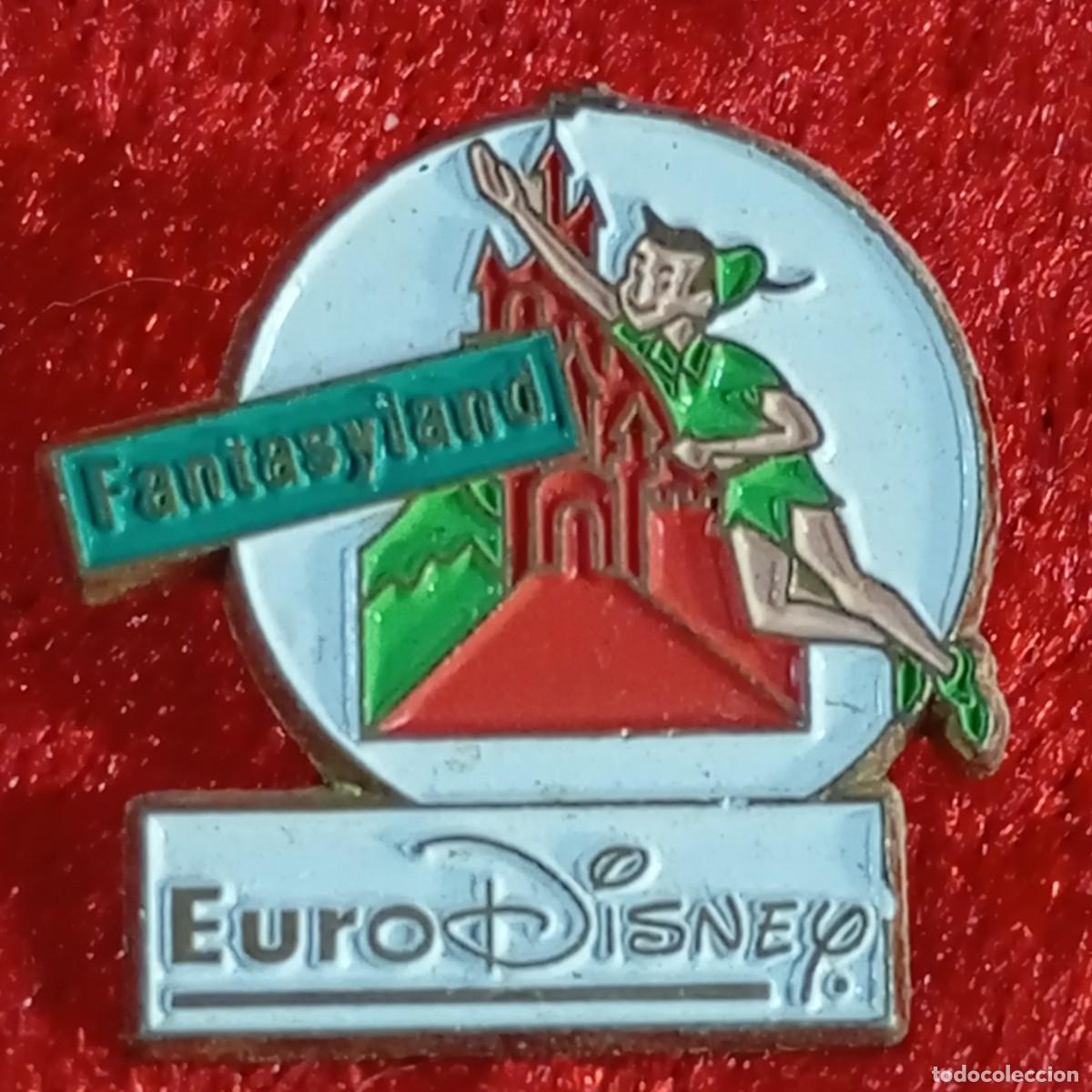 Pins de colecci&oacute;n: ANTIGUO PIN - PETER PAN - FANTASYLAND - EURO DISNEY - WALT DISNEY - ESMALTADO - RARO / 602