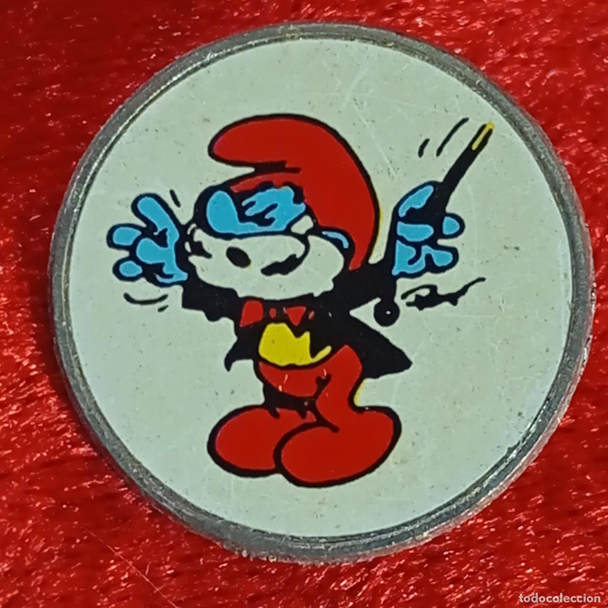 Pins de colecci&oacute;n: ANTIGUO PIN - PAP&Aacute; PITUFO - DIRECTOR - LOS PITUFOS - THE SMURFS - PEYO - ESMALTADO - RARO / 605