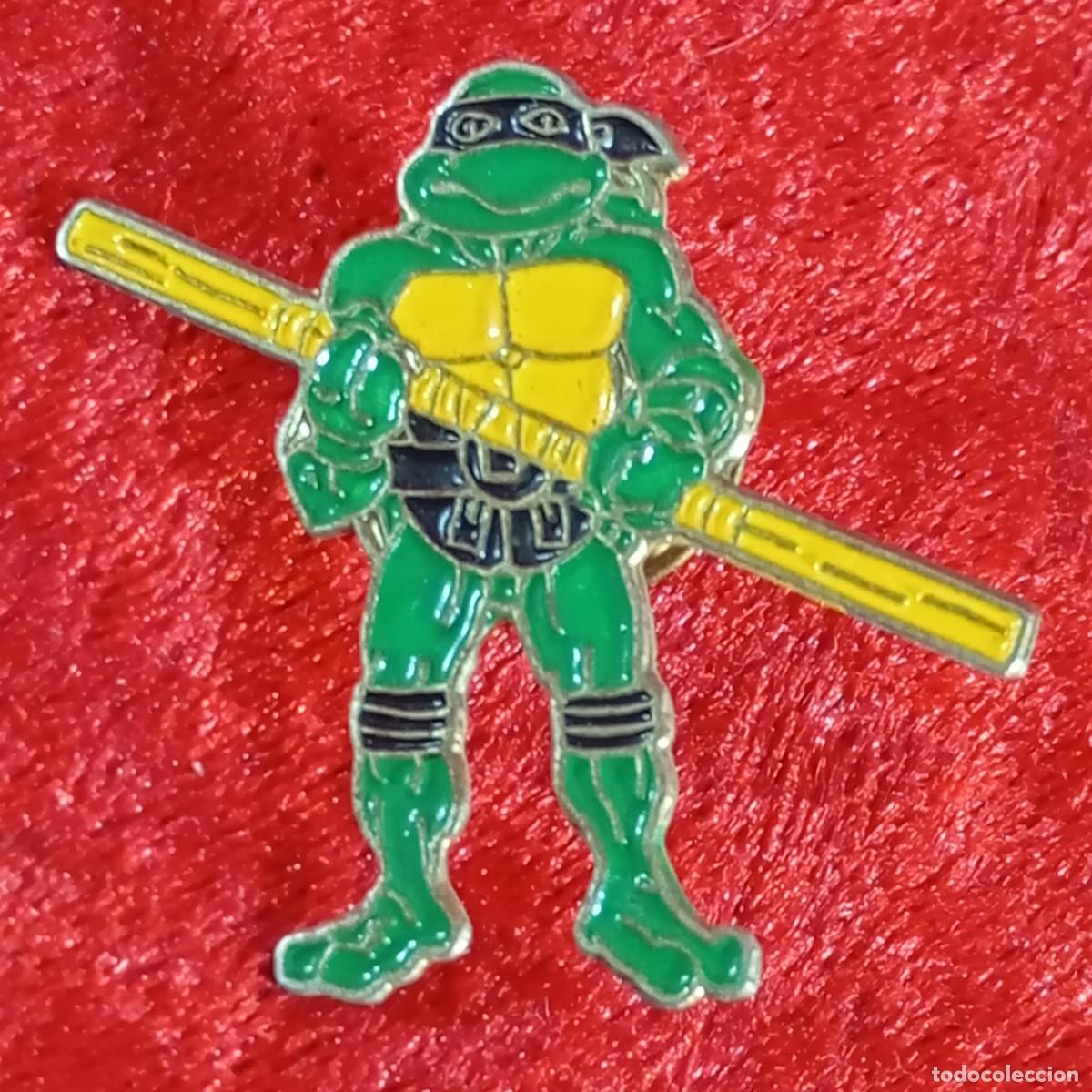 Collection pins: ANTIGUO PIN - DONATELLO - LAS TORTUGAS NINJA - VINTAGE - ESMALTADO - RARO / 622