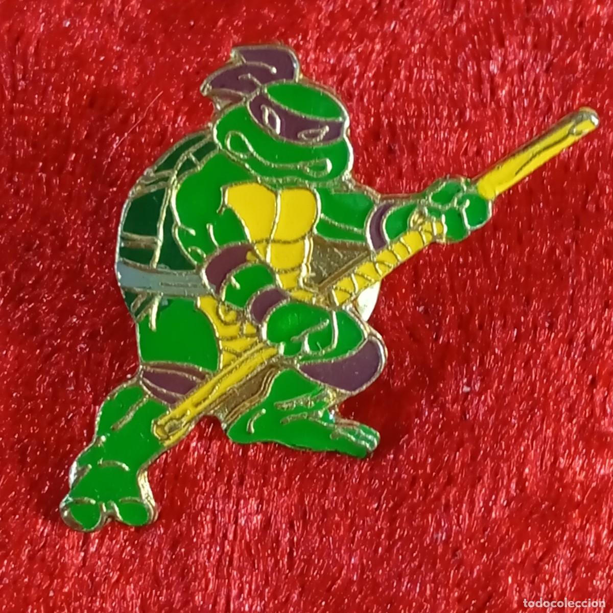 Sammlung von Pins: ANTIGUO PIN - DONATELLO - LAS TORTUGAS NINJA - VINTAGE - ESMALTADO - RARO / 623