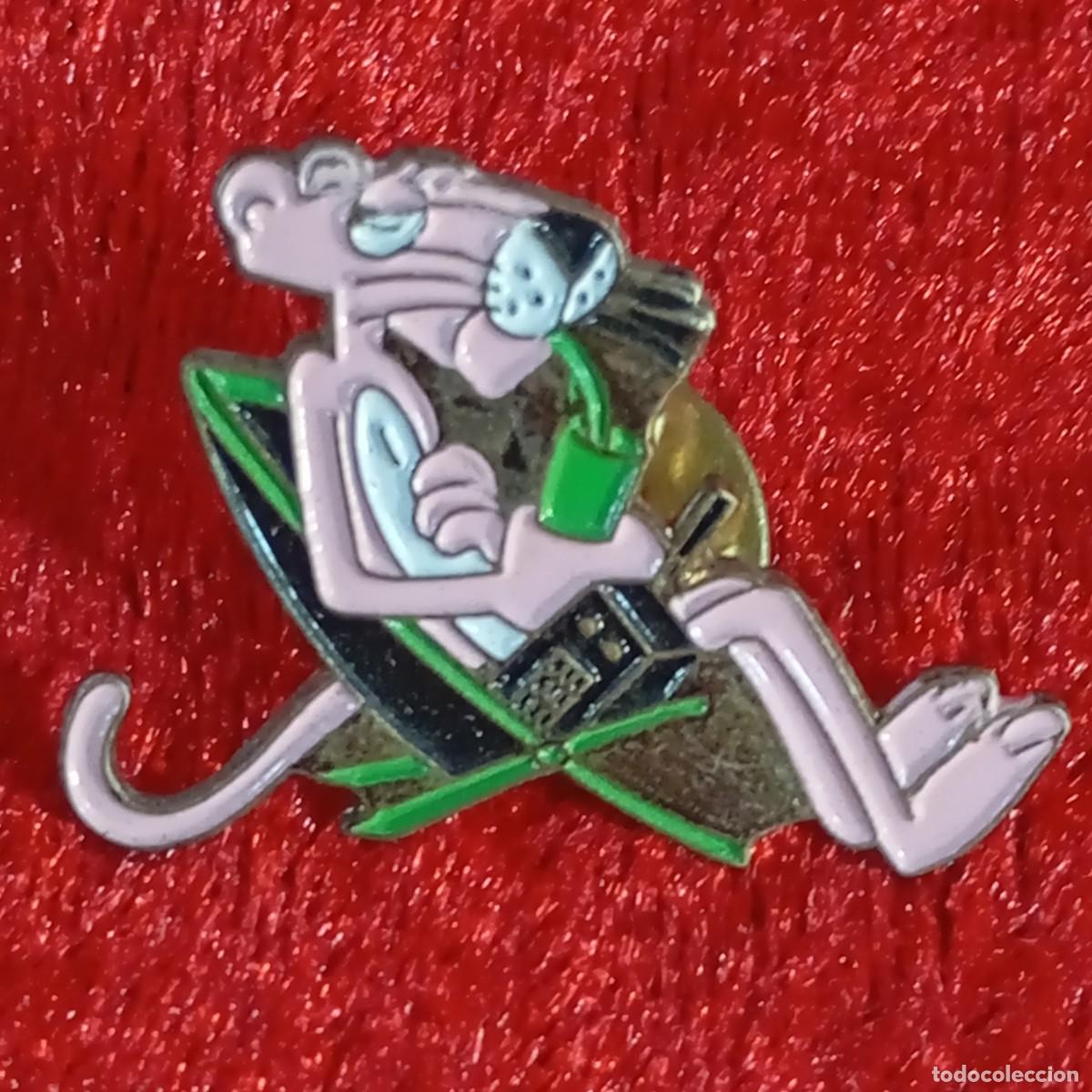 Pins e Spille di collezione: ANTIGUO PIN - LA PANTERA ROSA - FRIZ FRELENG - WALKMAN - VINTAGE - ESMALTADO - RARO / 630