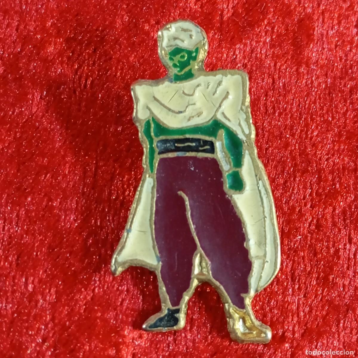 Pins de colecci&oacute;n: ANTIGUO PIN - PICCOLO - COR PETIT - DRAGON BALL Z - BOLA DE DRAG&Oacute;N - ESMALTADO - RARO / 634