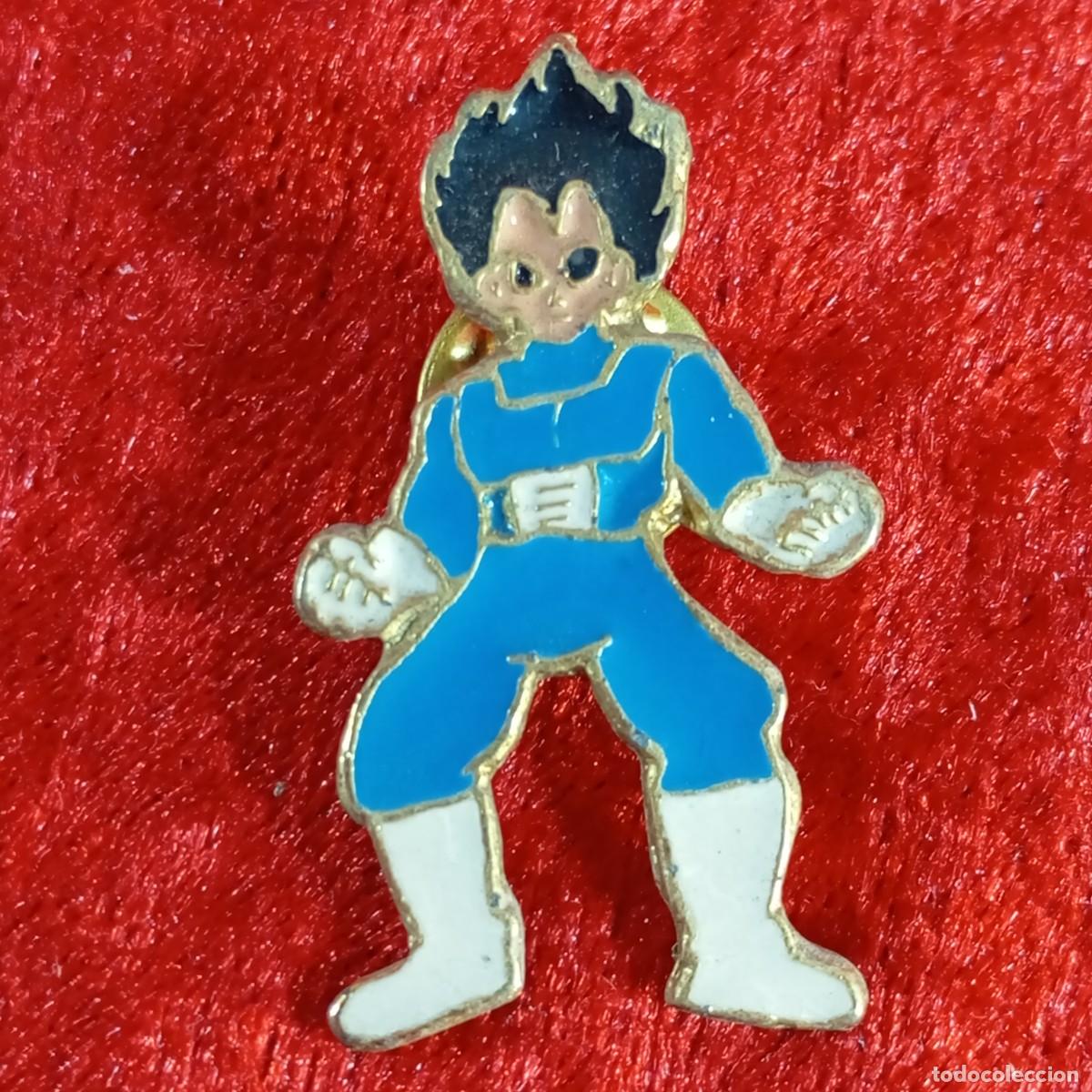 Pins de colecci&oacute;n: ANTIGUO PIN - VEGETA - DRAGON BALL Z - BOLA DE DRAG&Oacute;N - ESMALTADO - RARO / 636
