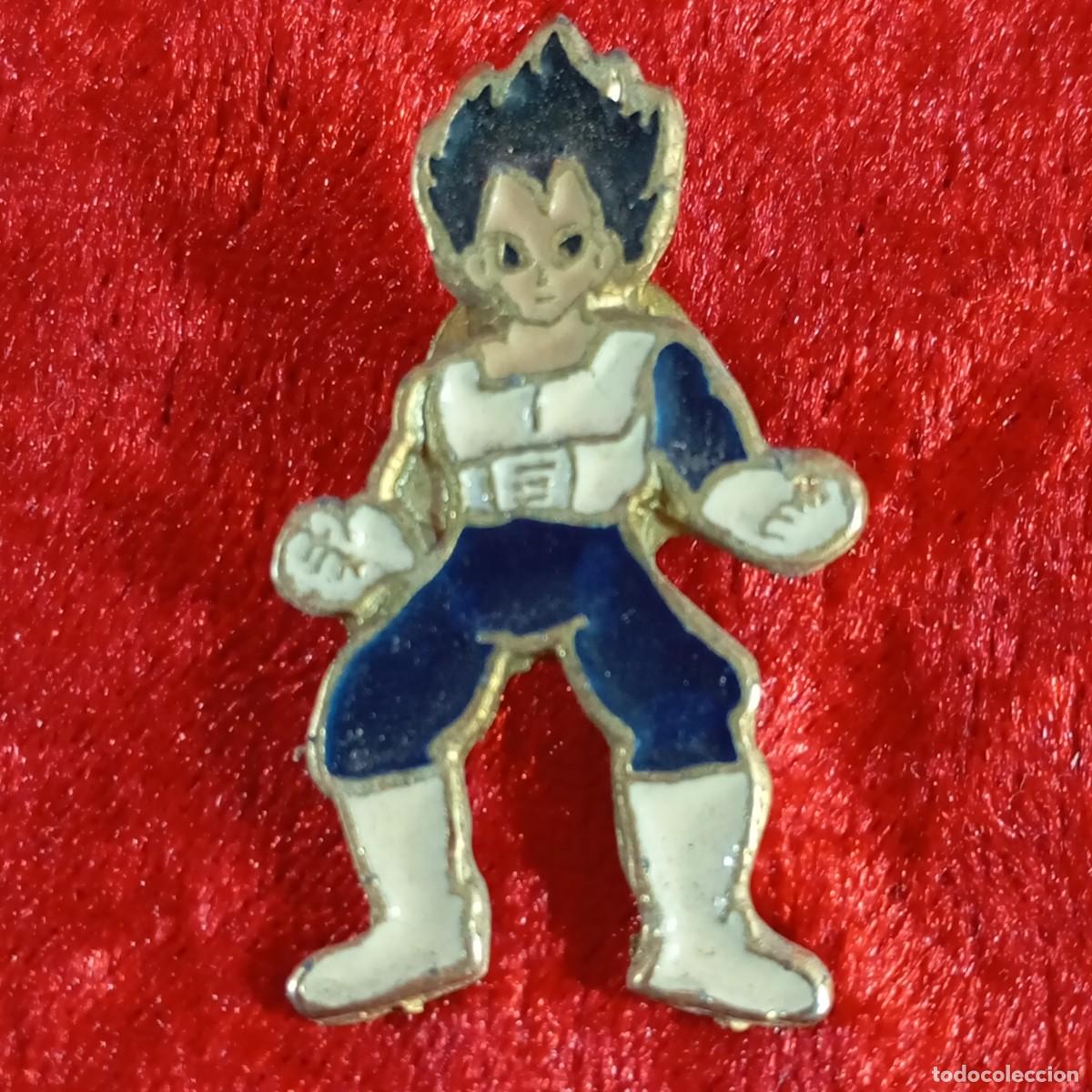 Pins de colecci&oacute;n: ANTIGUO PIN - VEGETA - DRAGON BALL Z - BOLA DE DRAG&Oacute;N - ESMALTADO - RARO / 637