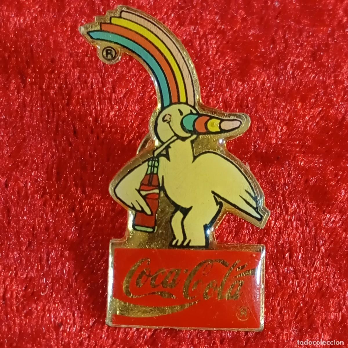 Pins de colecci&oacute;n: ANTIGUO PIN - CURRO - MASCOTA EXPO '92 SEVILLA - COCA COLA - VINTAGE - ESMALTADO - RAROS / 646