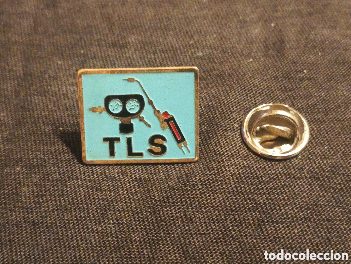 Pins de colecci&oacute;n: Pins insignia con pincho y cierre t l s