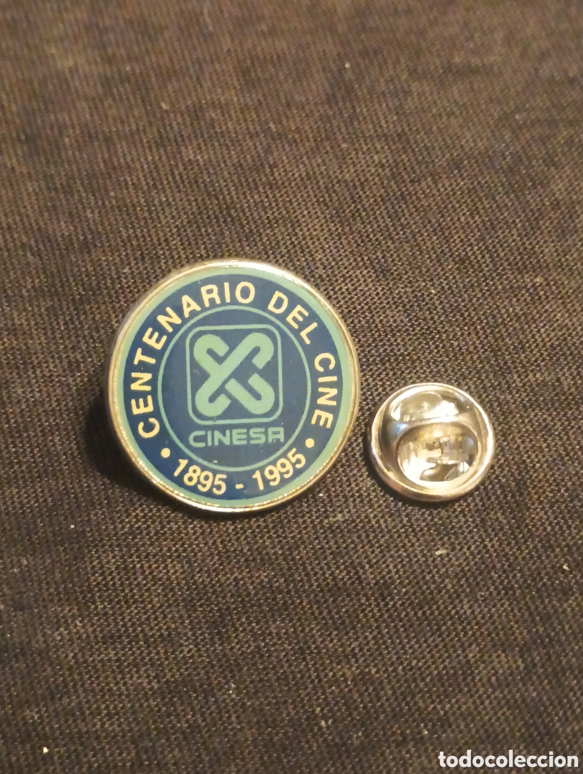 Pins de colecci&oacute;n: Pins insignia con pincho y cierre Cinesa centenario del cine