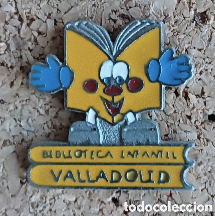 Pins de colecci&oacute;n: PIN BIBLIOTECA INFANTIL VALLADOLID