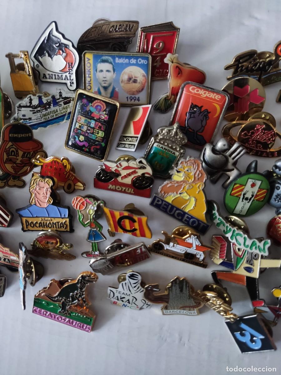 Pins de colecci&oacute;n: LOTE DE 75 PINS DE TEMATICA DIVERSA - Foto 3