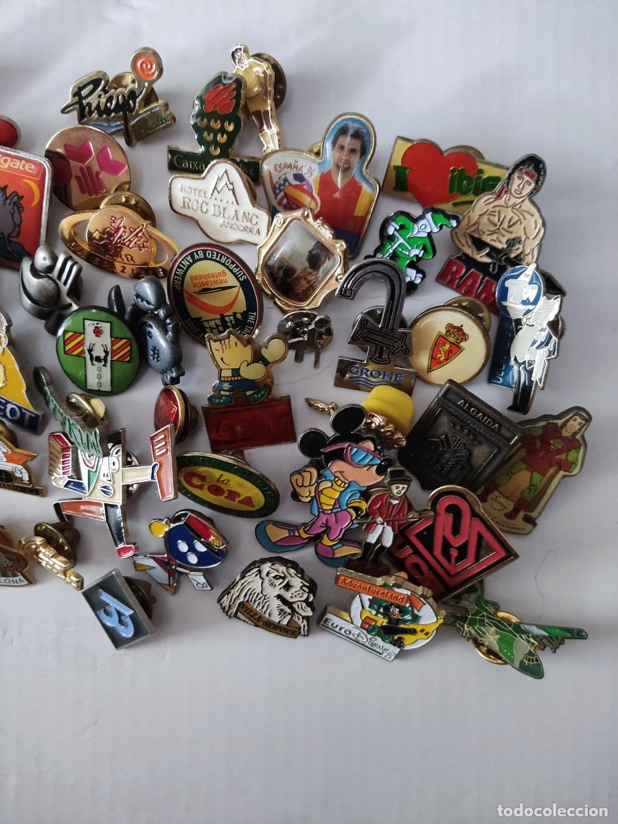 Pins de colecci&oacute;n: LOTE DE 75 PINS DE TEMATICA DIVERSA - Foto 4