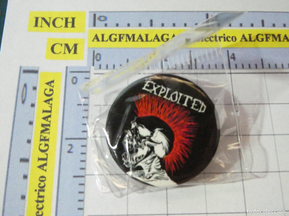 Pins de colecci&oacute;n: CHAPA BROCHE INSIGNIA. T&Eacute;TRICA BIZARRO PUNK MUERTE ANTISISTEMA ANARQU&Iacute;A CALAVERAS. EXPLOITED. NO PIN